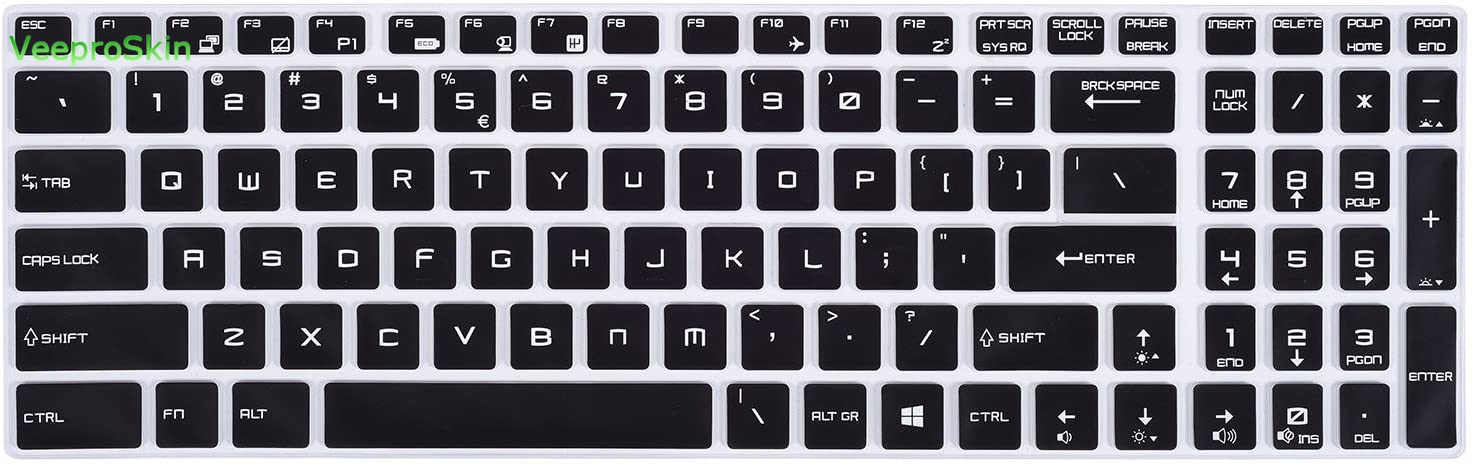 Keyboard Cover Silicone - 17.3 15.6 Laptop Keyboard cover Protector