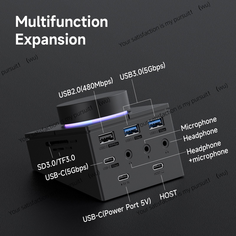 USB C Hub With Shortcut Button - Usb C Docking Hub ulasan dan harga