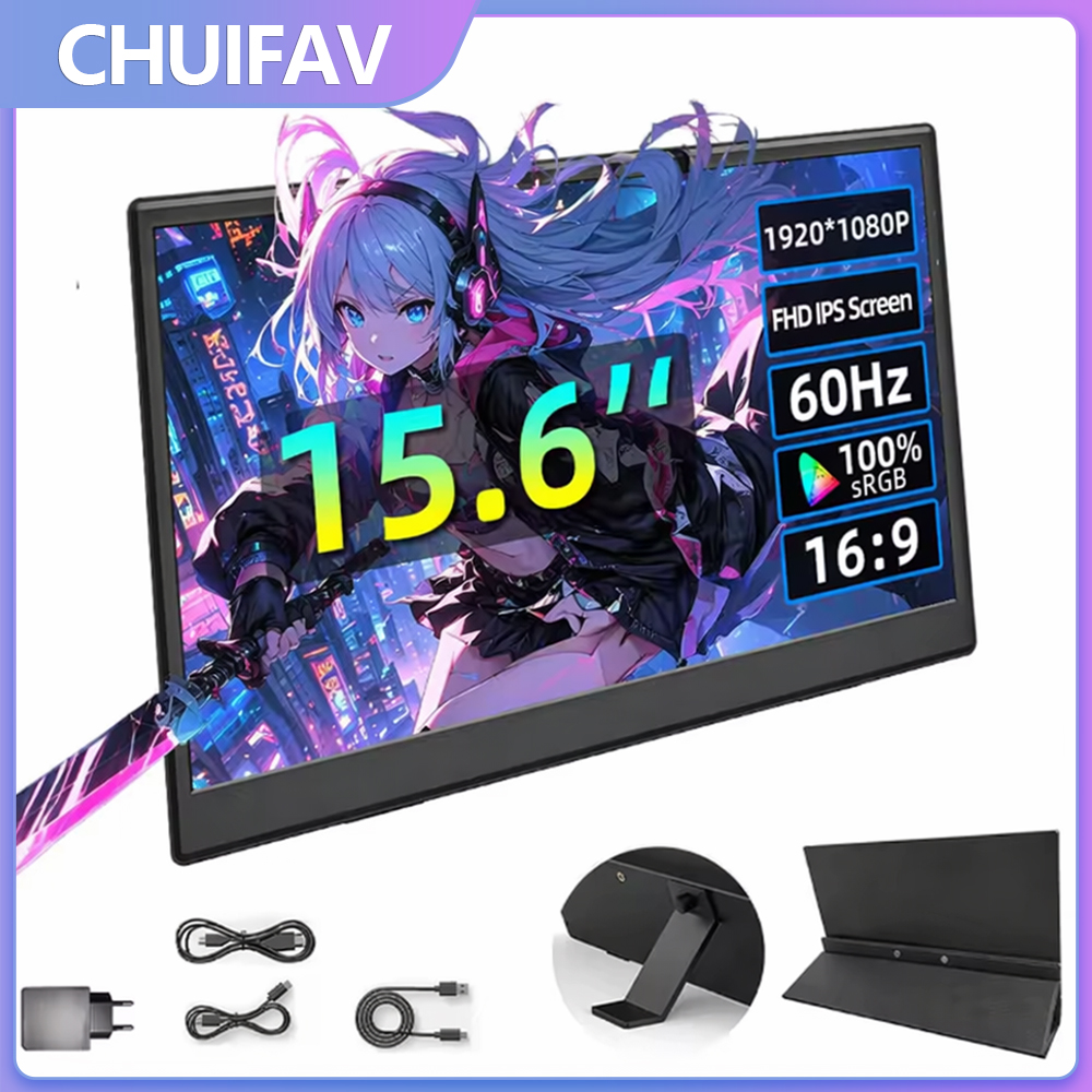 CHUIFAV 15.6 Inch Portable Mon - Xbox Laptop Accessories ulasan dan harga