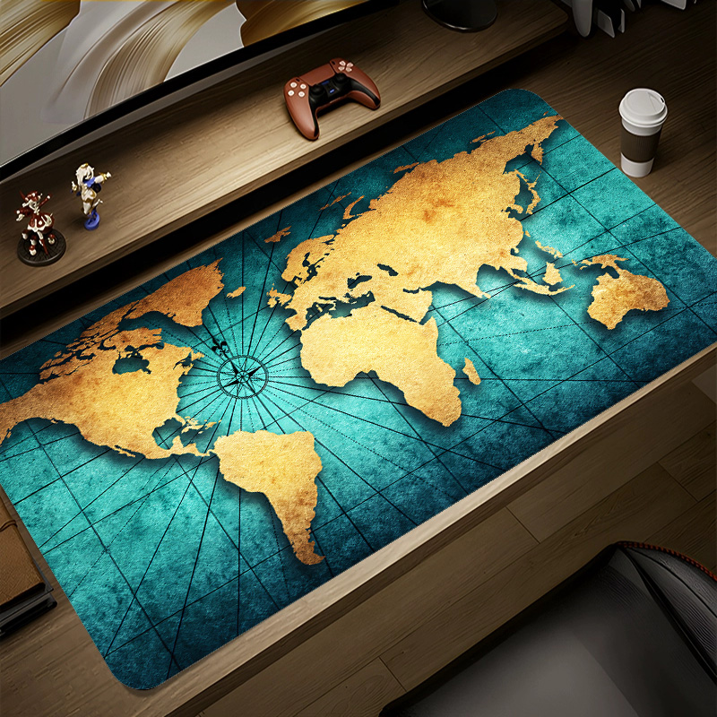 Mouse Pad World Map Mouse Pad  - Laptop Accessories World ulasan dan harga