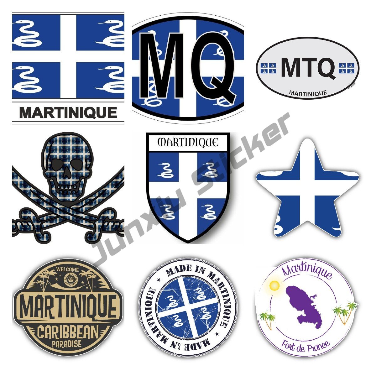Martinique Frankfurt Stamps Ca - Laptop Accessories World ulasan dan harga