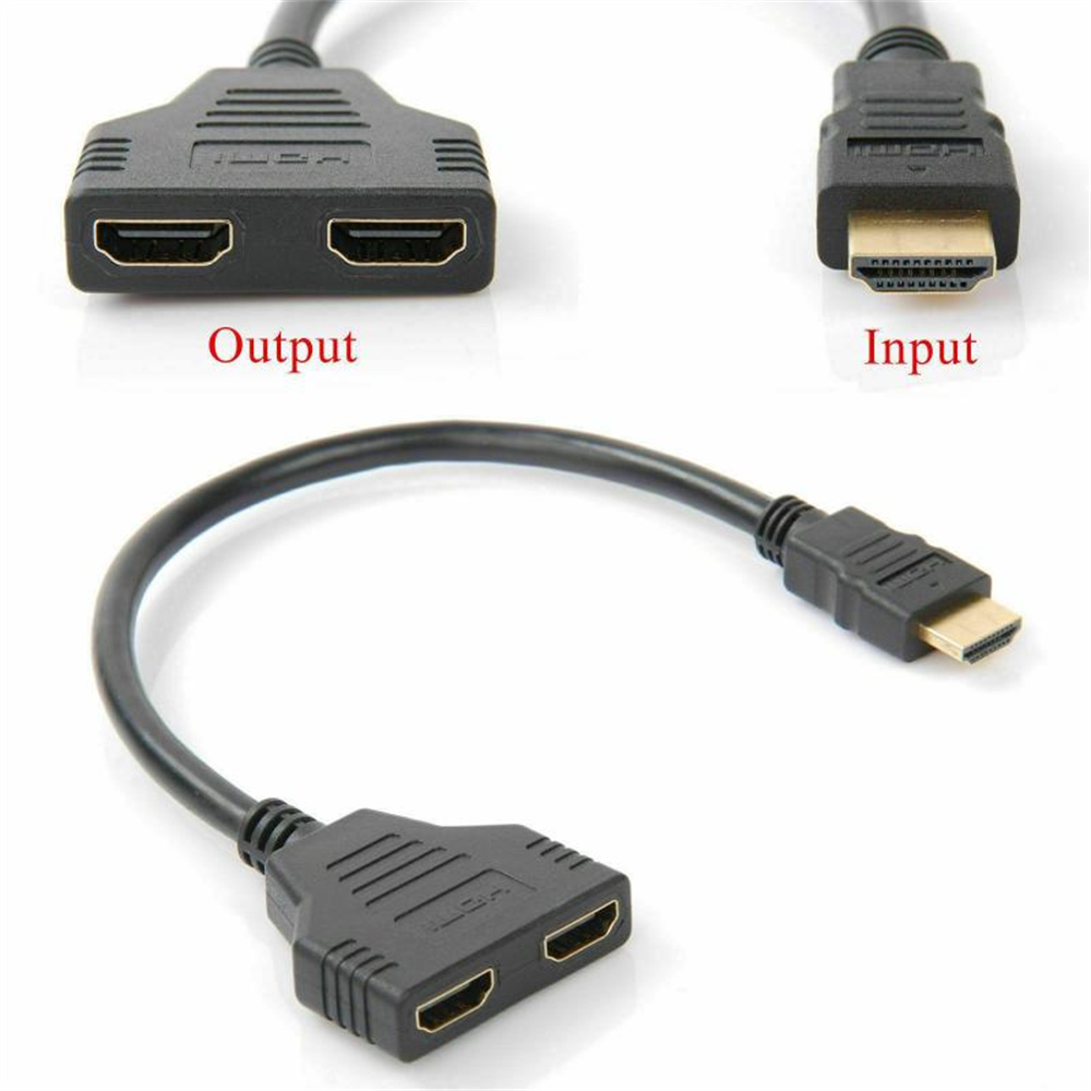 1080P 1 In 2 Out HDMI-compatib - Xbox Laptop Accessories ulasan dan harga