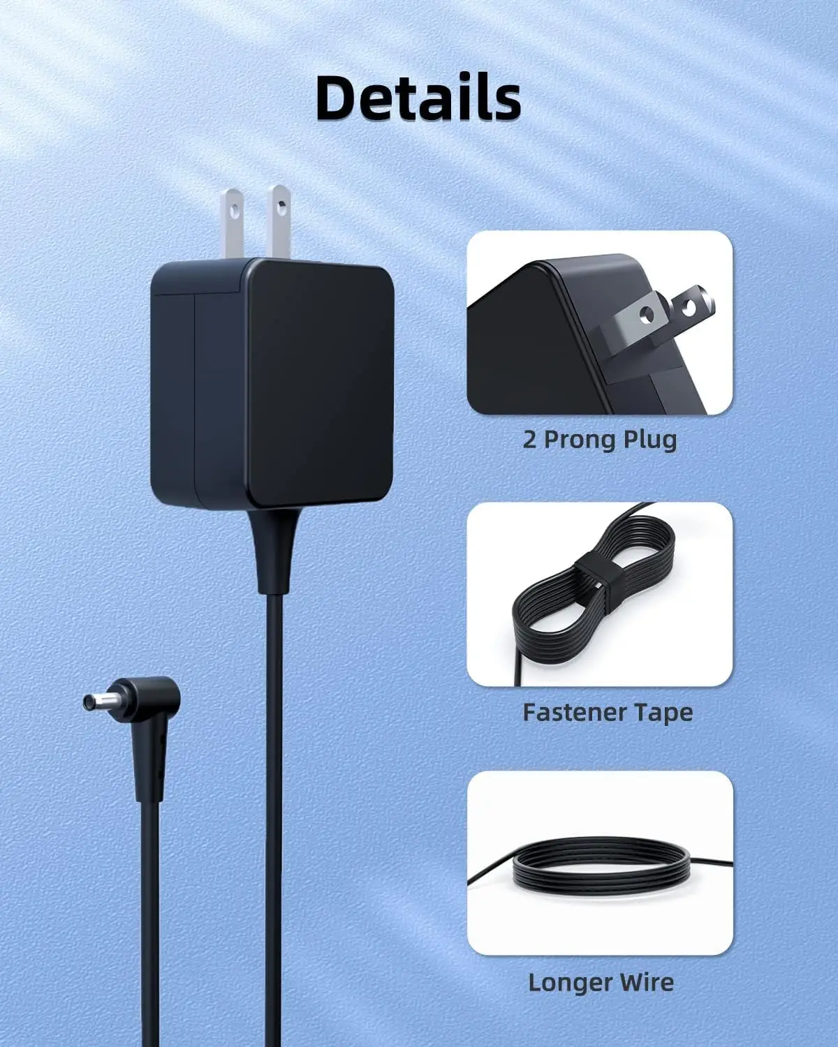 65W 19V 3.42A Laptop Ac Adapte - Laptop Accessories Shop ulasan dan harga