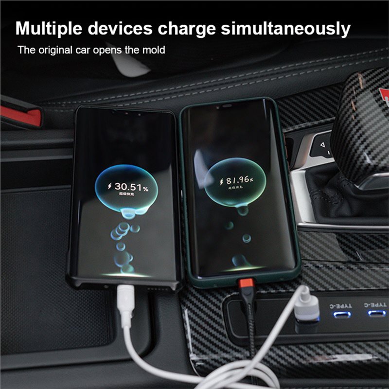 USB Type-C Fast Charger Splitt - Usb C Docking Hub ulasan dan harga