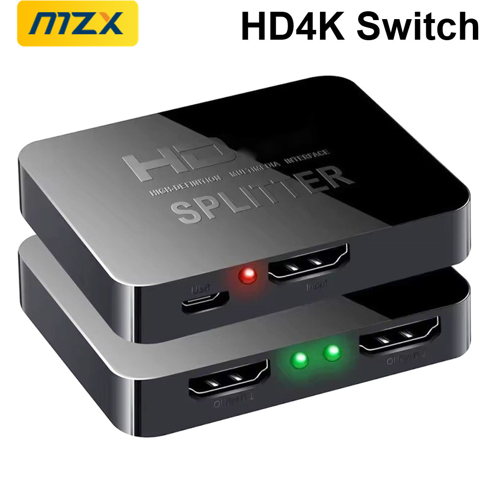 MZX 4K HDTV Switch 1x2 Splitte - Xbox Laptop Accessories ulasan dan harga