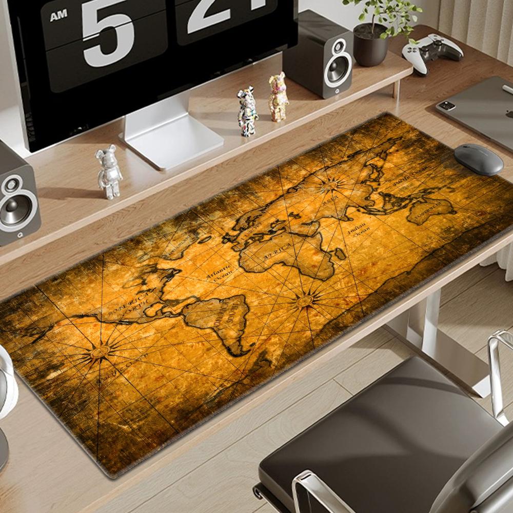 Mouse pad world map mouse pad  - Laptop Accessories World ulasan dan harga