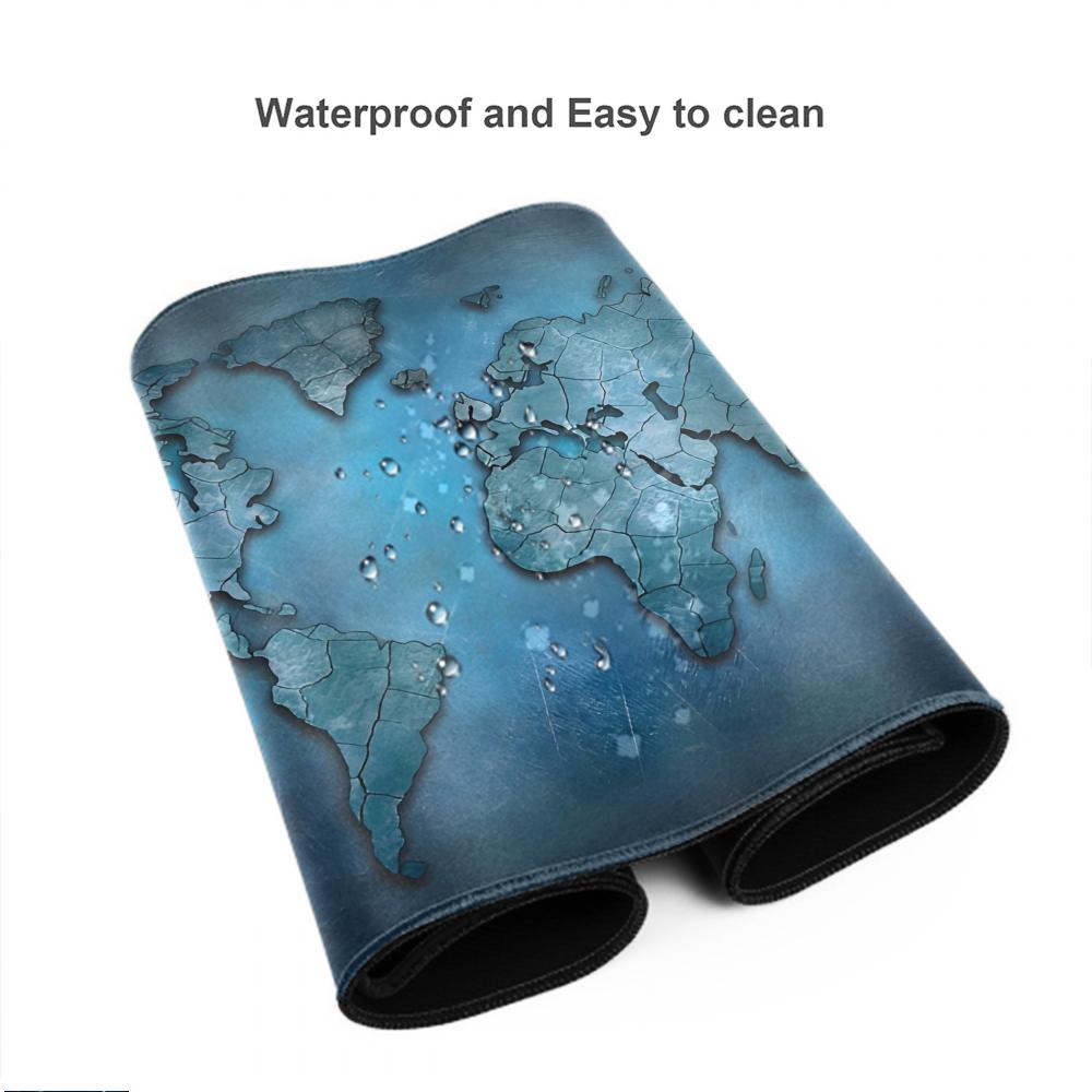 Mouse pad world map mouse pad  - Laptop Accessories World ulasan dan harga