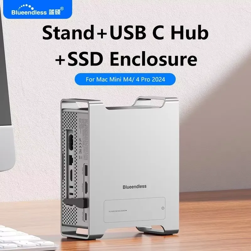 AP01 for Mini M4 Stand Hub Doc - Usb C Docking Hub ulasan dan harga