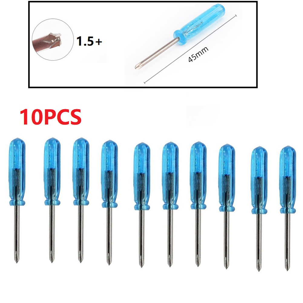 10pcs Mini Slotted Cross Screw - Xbox Laptop Accessories ulasan dan harga