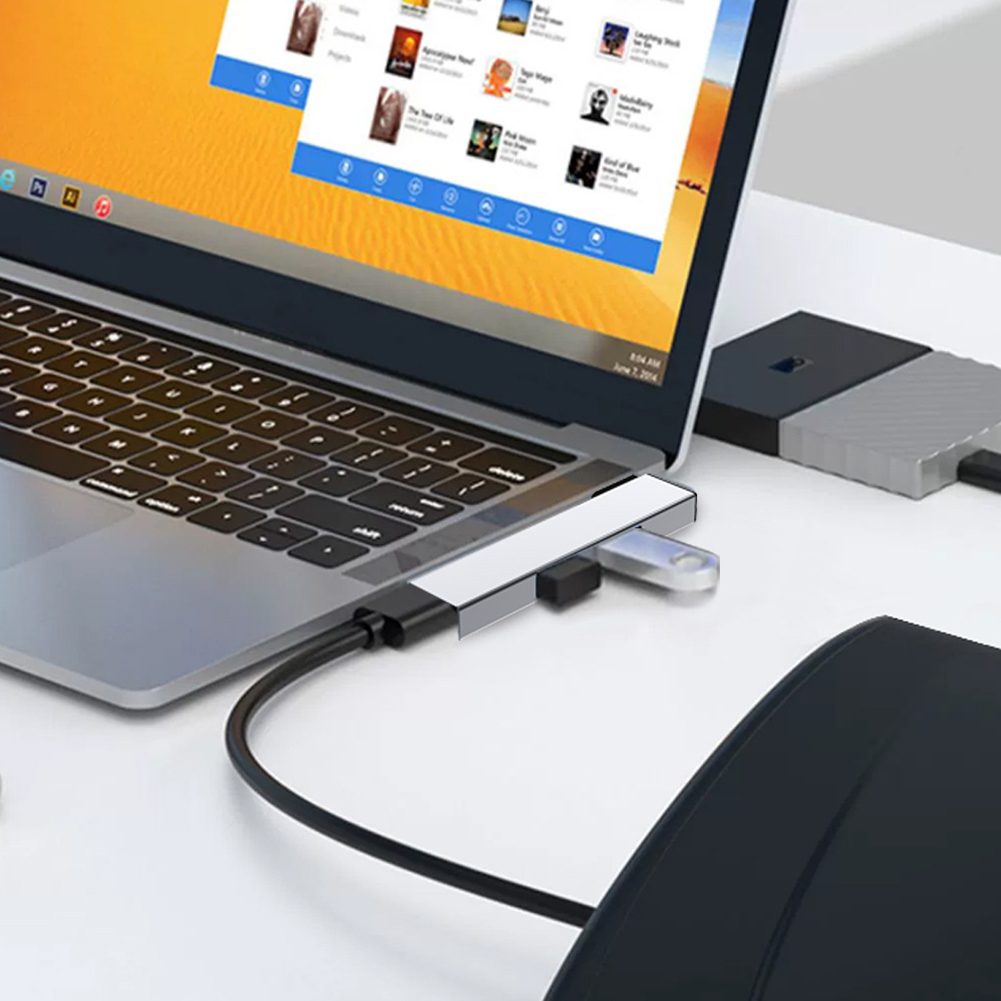 3 in 1 USB Docking Station OTG - Usb C Docking Hub ulasan dan harga