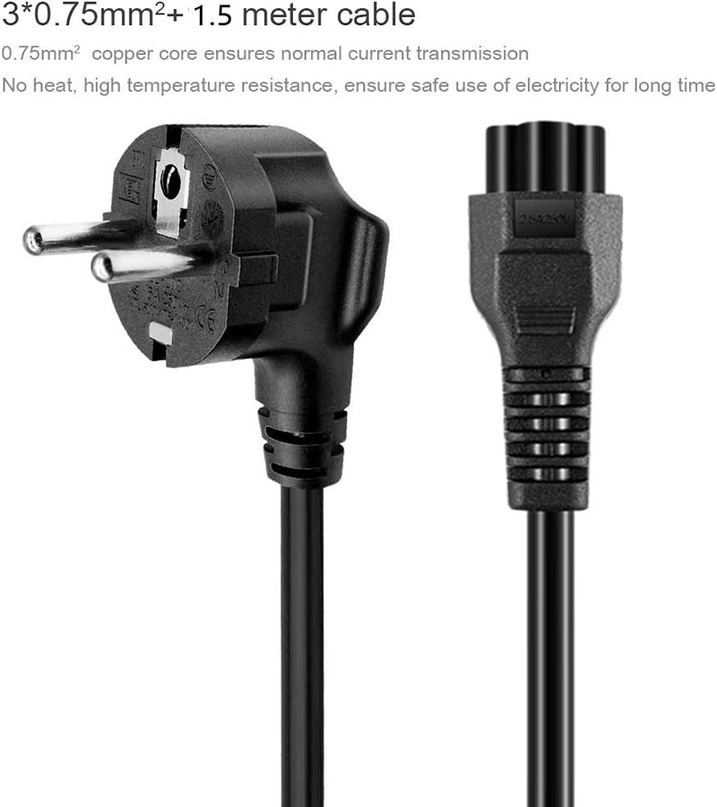 1.5M EU Universal Laptop 3-pin - Laptop Accessories Hp ulasan dan harga