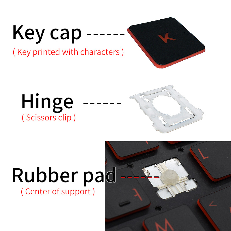 Replacement Keycap Key Cap Rub - Laptop Accessories Hp ulasan dan harga