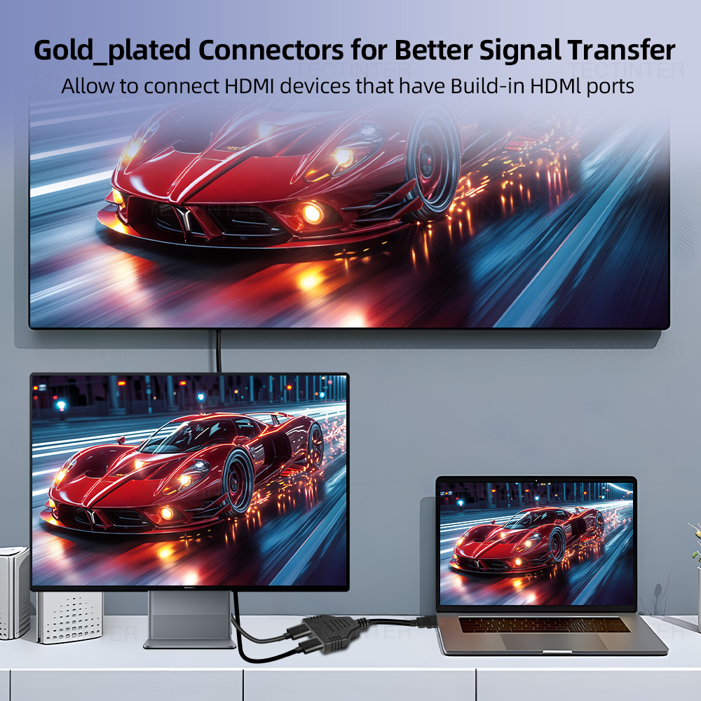 1080P 1 In 2 Out HDMI-compatib - Xbox Laptop Accessories ulasan dan harga