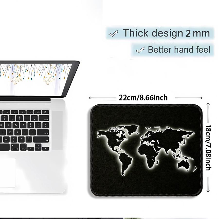 rubber Mouse Pad office Pad Co - Laptop Accessories World ulasan dan harga