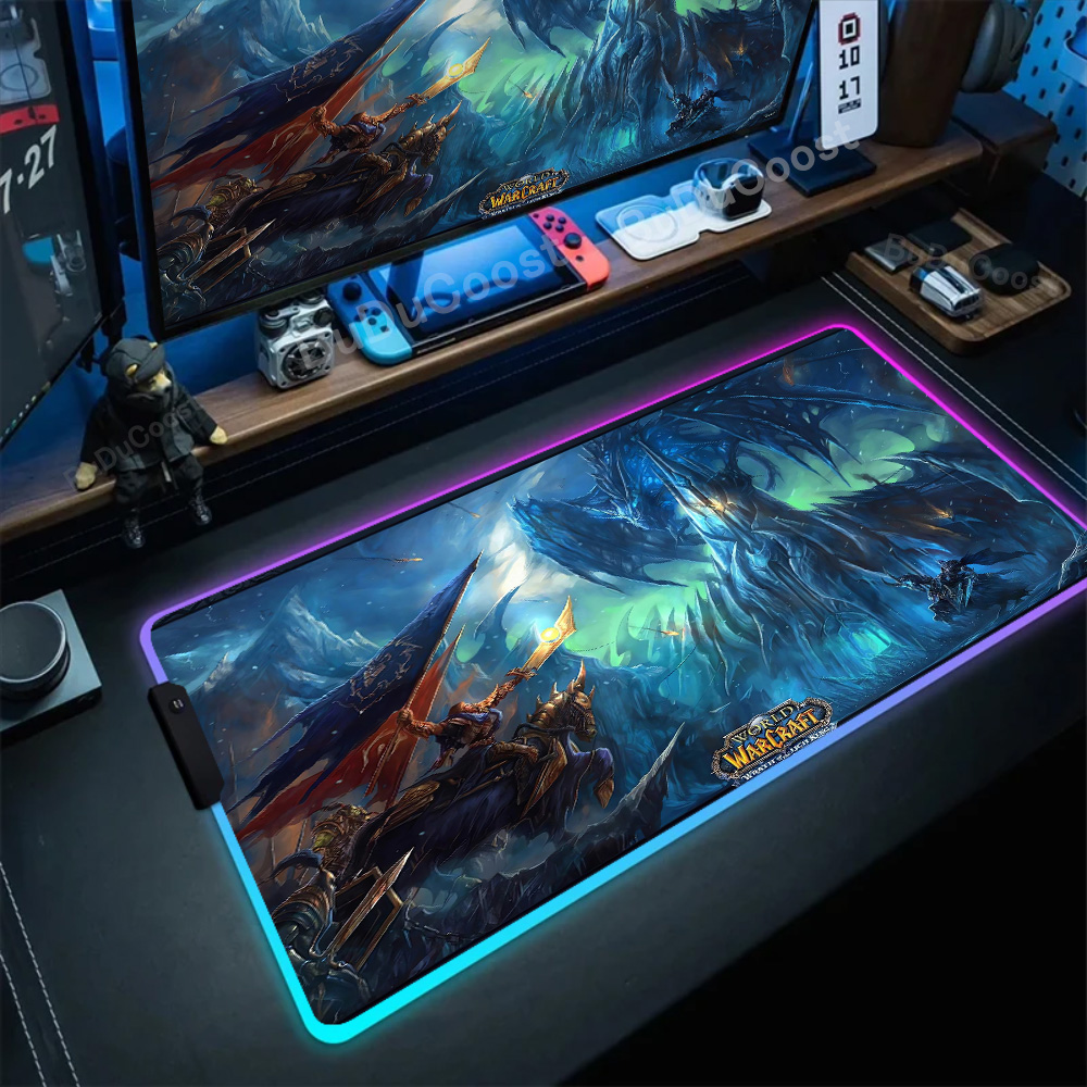 RGB Mouse Pad Game World Of Wa - Laptop Accessories World ulasan dan harga