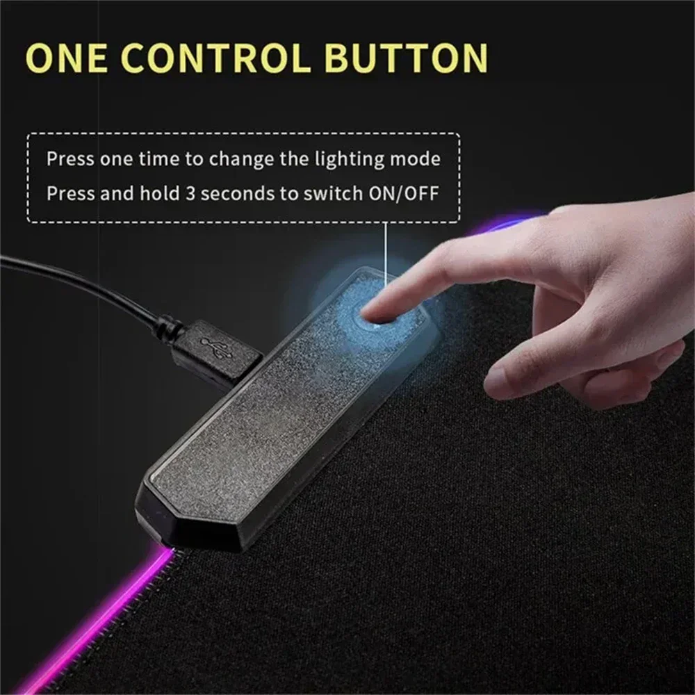 RGB Mouse Pad Game World Of Wa - Laptop Accessories World ulasan dan harga