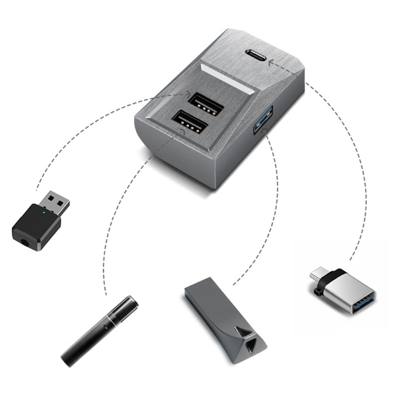Glovebox USB Hub For Tesla Mod - Usb C Docking Hub ulasan dan harga